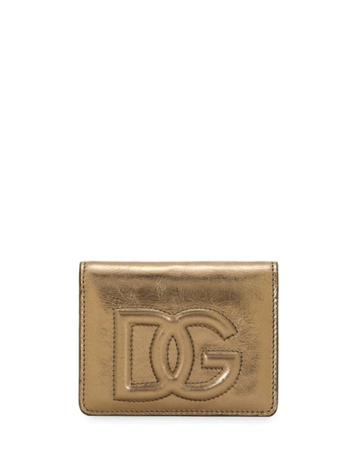 Dolce & Gabbana Wallets Golden