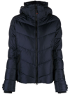 BOGNER FIRE+ICE BLUE ZIP FRONT QUILTED JACKET