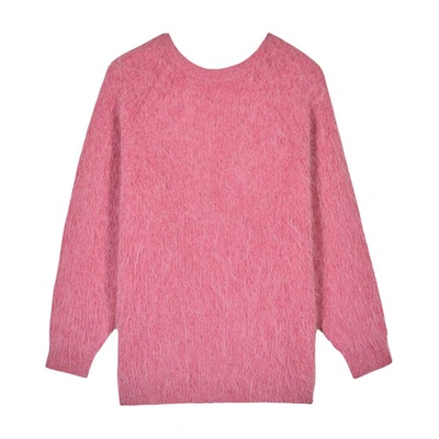 Ba&sh Fill Knit Sweater In Dust Pink