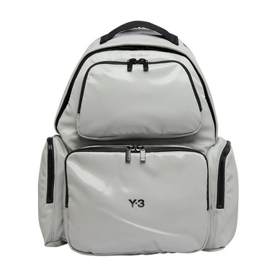 Y-3 Utility Back Pack In Talc