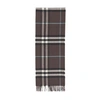 BURBERRY LARGE CHECKED SCARF