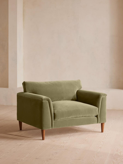 Soho Home Reya Loveseat In Green