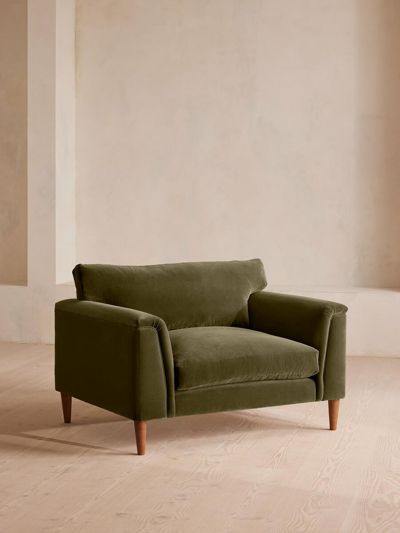 Soho Home Reya Loveseat In Green