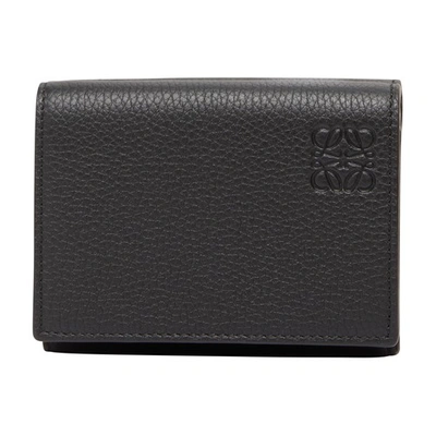 Loewe Trifold Wallet In Black