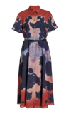 Altuzarra Kiera Dip-dyed Midi Shirt Dress In Multi