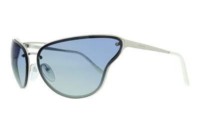 Pre-owned Prada Cateye Sunglasses Silver (0pr 74vs 1bc714)