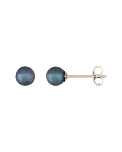 Splendid Pearls 14k 4-4.5mm Akoya Pearl Studs