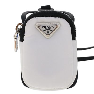 Prada White Synthetic Clutch Bag ()