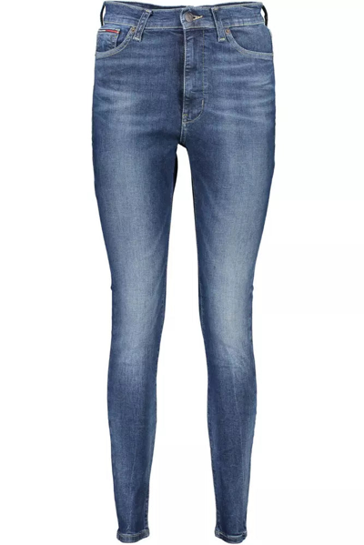Tommy Hilfiger Woman Jeans Blue Size 25w-30l Cotton, Elastane