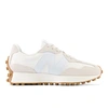 New Balance Women's 327 In Beige/blue