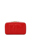 DOLCE & GABBANA LOGO-EMBOSSED SMALL CAMERA BAG