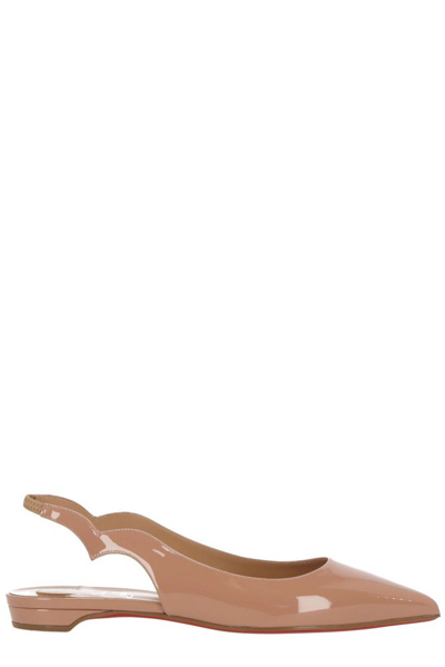 CHRISTIAN LOUBOUTIN CHRISTIAN LOUBOUTIN HOT CHICKITA SLINGBACK BALLERINAS