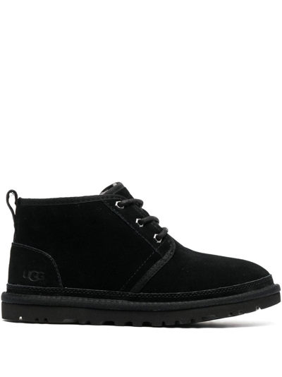Ugg Neumel Lace-up Boots In Black