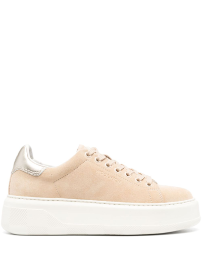 Woolrich Low-top Platform Trainers In Pink