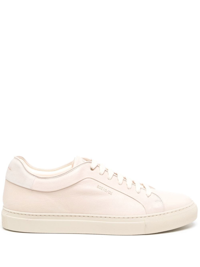 Paul Smith Basso Eco Leather Sneakers In Neutrals