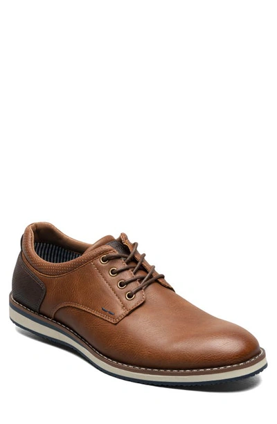 Nunn Bush Hyde Ii Plain Toe Derby In Cognac