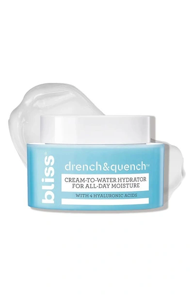 Bliss Drench & Quench All-day Moisturizer With Hyaluronic Acid