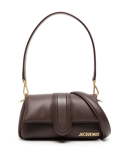 Jacquemus Le Petit Bambimou Leather Shoulder Bag In Brown