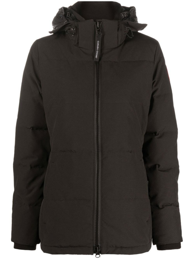 Canada Goose 连帽填充外套 In Nero