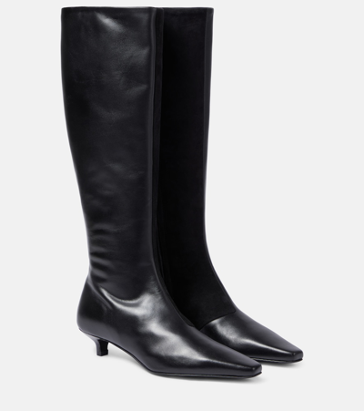 Totême Toteme 'slim' Knee-high Boots Women In Black