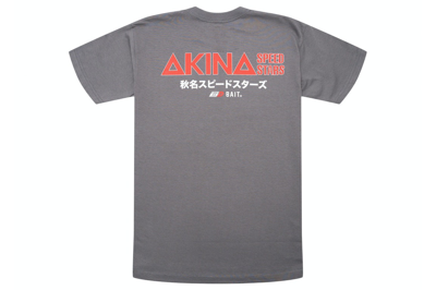 Pre-owned Bait X Initial D Akina Speed Stars Tee Grey/charcoal