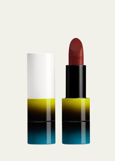 Hermes Rouge Hermès Shiny Lipstick Limited Edition, 72 Rouge Bruni In 72 Rouge Bruni