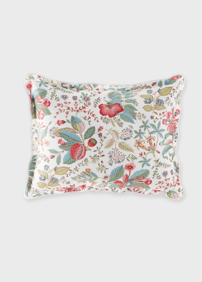 Matouk Schumacher Pomegranate Standard Sham In Pink Coral