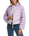 Moncler Vonnes Short Down Jacker In Purple