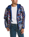 Moncler Windbreaker Jacket In Blue