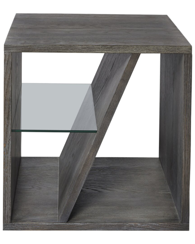 Progressive Furniture End Table In Brown