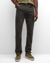Frame Men's L'homme Slim Corduroy Pants In Charcoal Grey