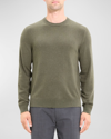 Theory Hilles Cashmere Crewneck Sweater In Unfm