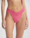 HANKY PANKY STRETCH LACE TRADITIONAL-RISE THONG