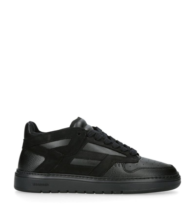 Represent Apex Sneakers In Black Leather