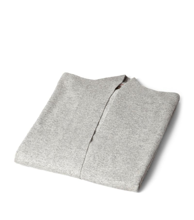 Oyuna Cashmere Legere Robe (small) In Grey