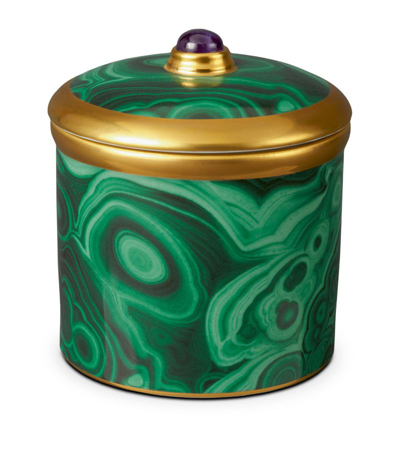 L'objet Malachite Scented Candle (350g) In Multi