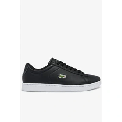 Lacoste Men's Carnaby Pro Bl Leather Tonal Sneakers - 7 In Black