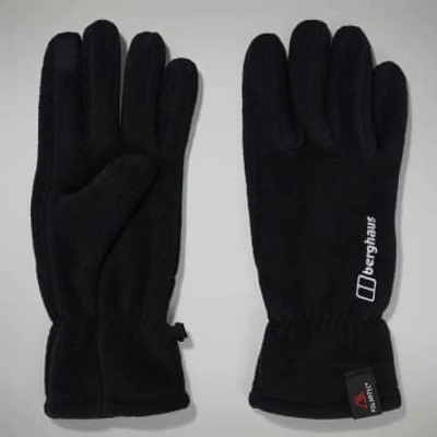 Berghaus Prism Touchscreen Fleece Gloves In Black