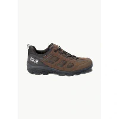 Jack Wolfskin 6 Brown And Phantom Mens Vojo 3 Texapore Low Shoes