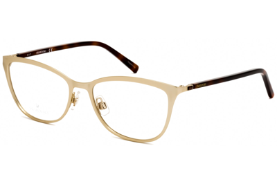 Swarovski Sk5232 033 Rectangular Eyeglasses 50 Mm In Gold