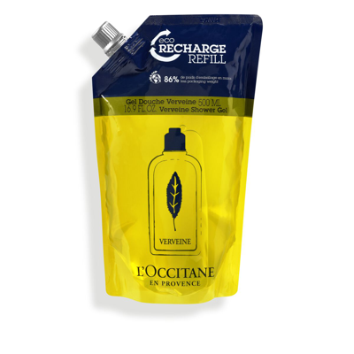 L'occitane Verbena Shower Gel Refill In Gold