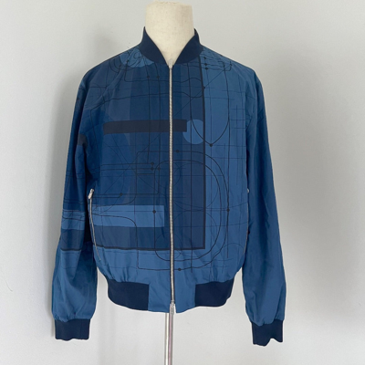 Pre-owned Hermes Hermès Reversible Bomber Jacket