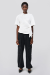 Simkhai Joline Wrap Tie T-shirt In Optic White In Optic White