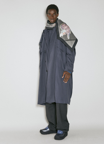 Kiko Kostadinov 23aw OVID COAT grey 46