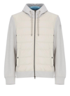 HERNO ZIP-UP HOODED DRAWSTRING DOWN JACKET