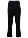 BURBERRY DENTON BLACK COTTON PANTS