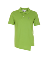 Comme Des Garçons Shirt X Lacoste Cotton Polo Shirt In Green