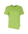 Comme Des Garçons Shirt X Lacoste Asymmetric T-shirt In Green