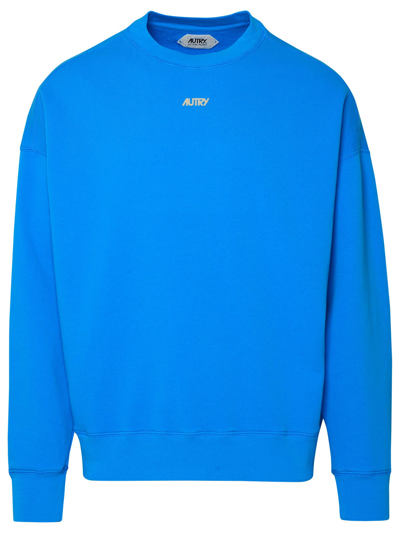 Autry Mini Logo Sweatshirt In Blue