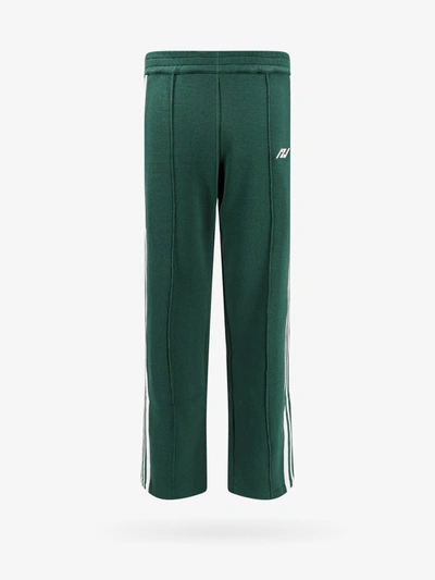Autry Logo-embroidered Track Trousers In Green